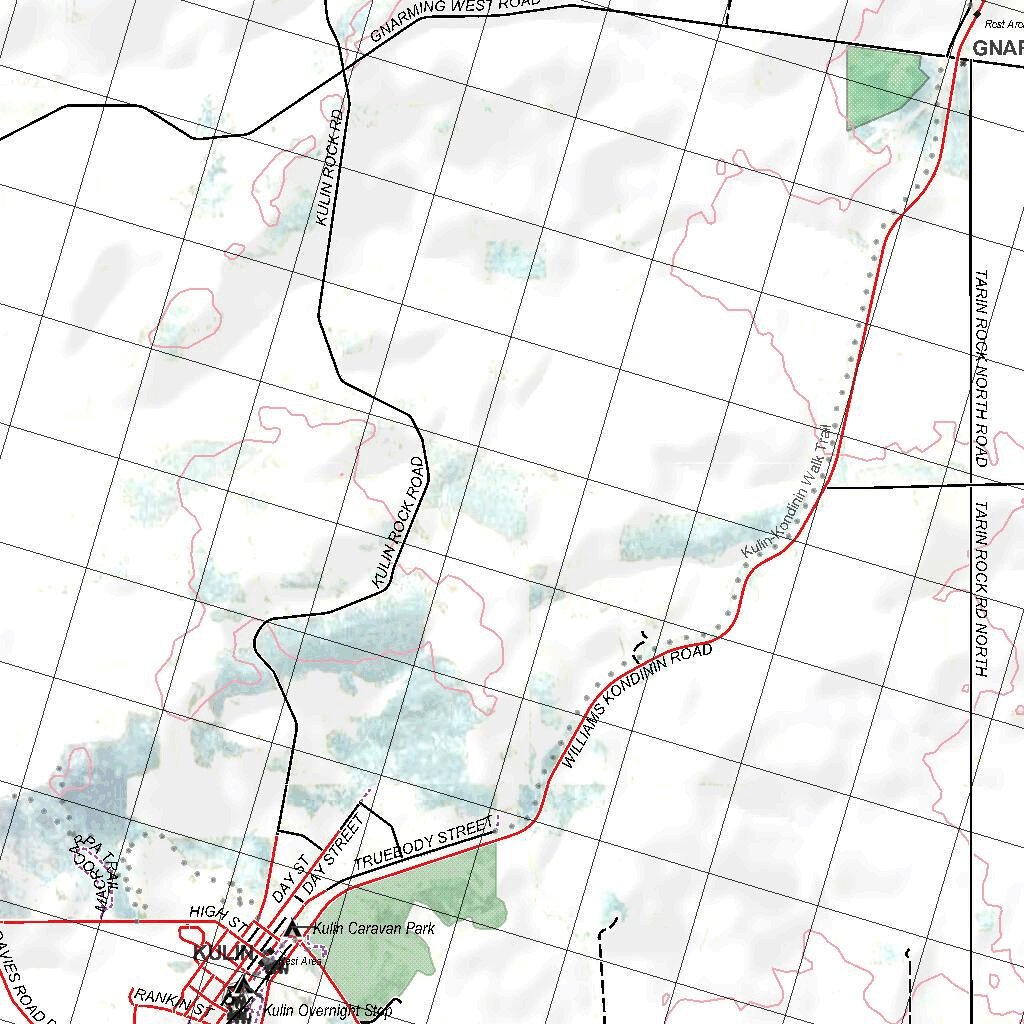 Getlost Map 2532 KULIN WA Topographic Map V15 1:75,000 by Getlost Maps ...