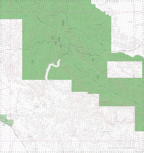Getlost Maps Getlost Map 3963 RICHENDA WA Topographic Map V15 1:75,000 digital map