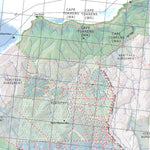 Getlost Maps Getlost Map 6226 BORDA Topographic Map V14d 1:75,000 bundle exclusive