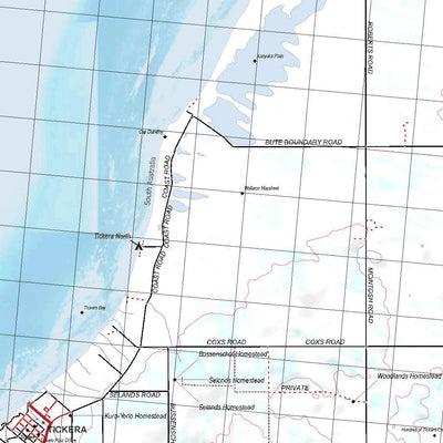 Getlost Maps Getlost Map 6430 WALLAROOSA Topographic Map V15 1:75,000 digital map