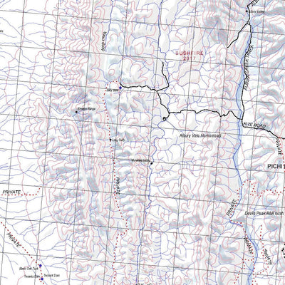 Getlost Maps Getlost Map 6433 AUGUSTASA Topographic Map V15 1:75,000 digital map