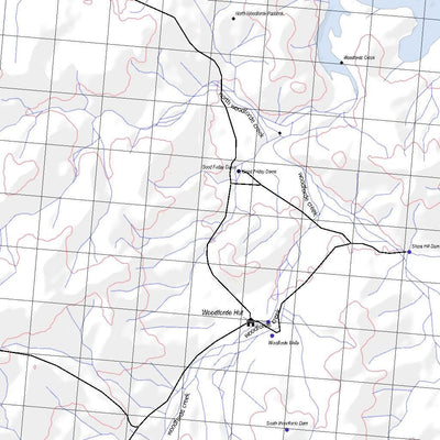 Getlost Maps Getlost Map 6435 WOODFORDESA Topographic Map V15 1:75,000 digital map