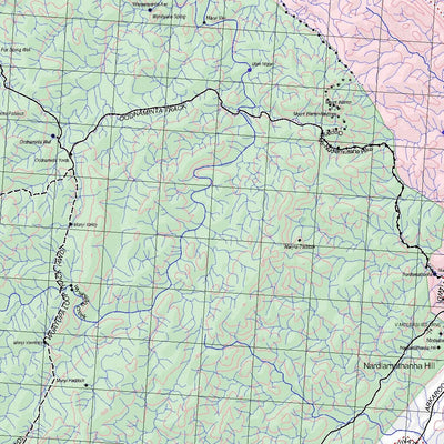 Getlost Maps Getlost Map 6737 UMBERATANASA Topographic Map V15 1:75,000 digital map