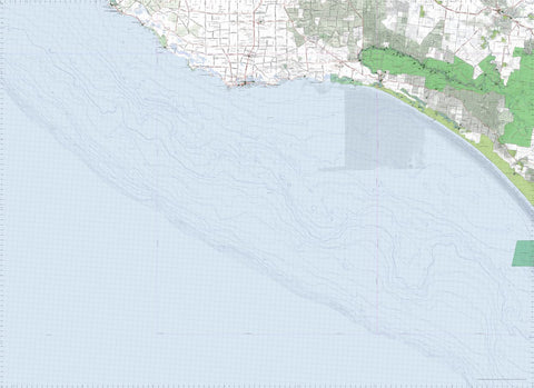 Getlost Maps Getlost Map 7021 NORTHUMBERLAND Victoria Topographic Map V16b 1:75,000 digital map