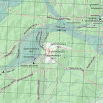 Getlost Maps Getlost Map 7042 INNAMINCKA Topographic Map V14d 1:75,000 bundle exclusive