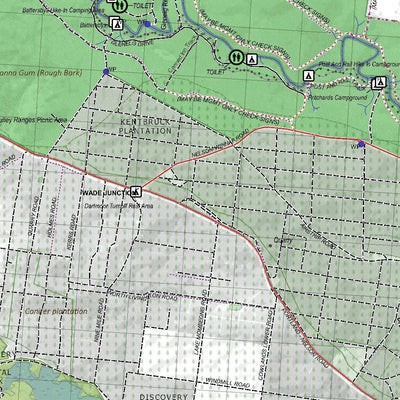 Getlost Maps Getlost Map 7121-7221 NELSON-PORTLAND Victoria Topographic Map V16b 1:75,000 digital map