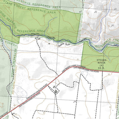 Getlost Maps Getlost Map 7122-2 DARTMOOR Victoria Topographic Map V16b 1:25,000 digital map