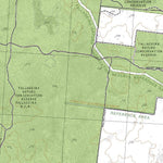 Getlost Maps Getlost Map 7124-3 APSLEY Victoria Topographic Map V16b 1:25,000 digital map