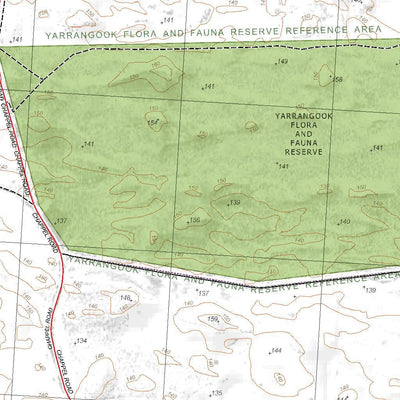 Getlost Maps Getlost Map 7125-4 BALLAROOK Victoria Topographic Map V16b 1:25,000 digital map