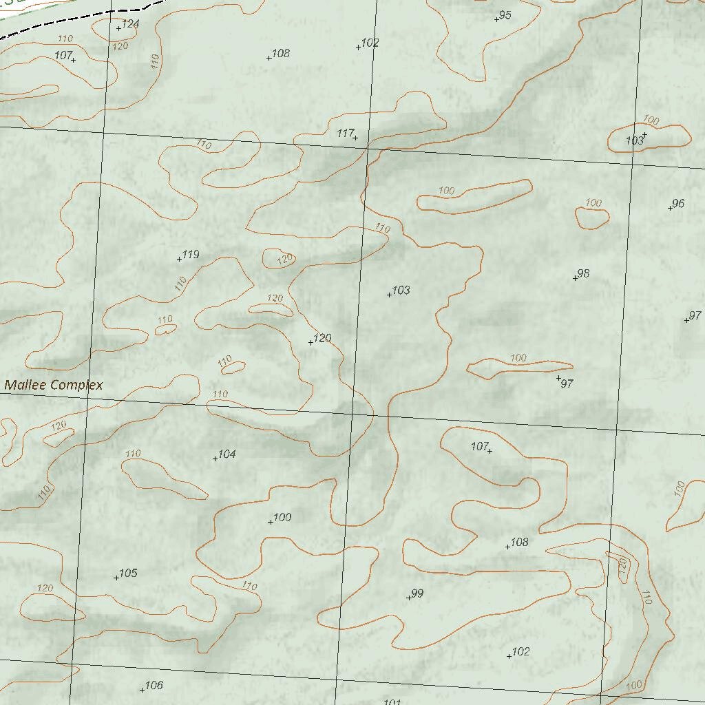 Getlost Map 7127-3 MURRAYVILLE Victoria Topographic Map V16b 1:25,000 ...