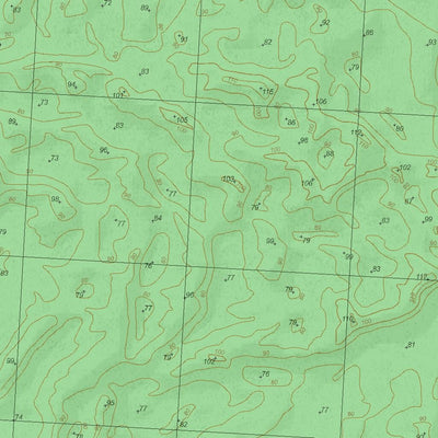 Getlost Maps Getlost Map 7128-2 BARCHAN Victoria Topographic Map V16b 1:25,000 digital map