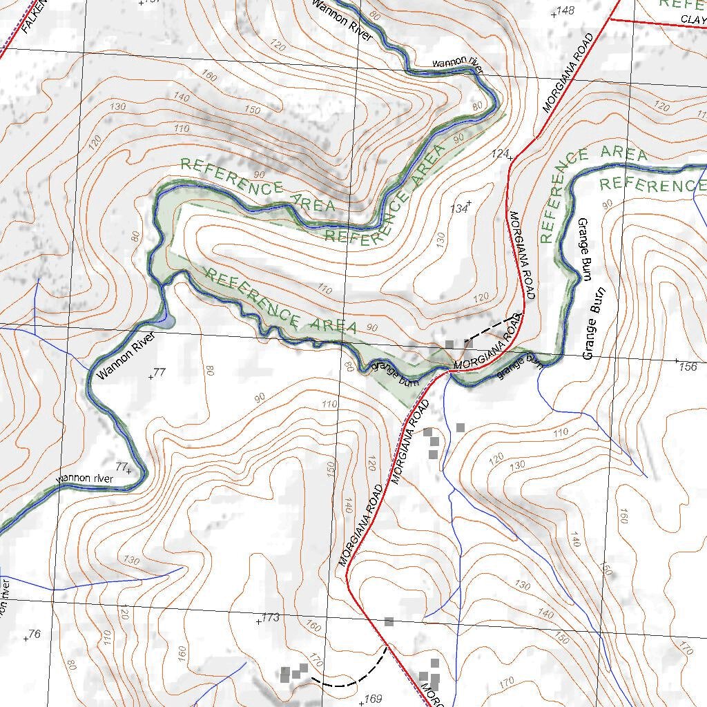 Getlost Map 7222-1 WANNON Victoria Topographic Map V16b 1:25,000 by ...