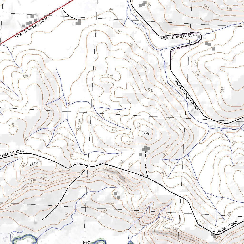 Getlost Map 7222-4 COLERAINE Victoria Topographic Map V16b 1:25,000 by ...