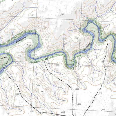 Getlost Map 7223-1 Balmoral Victoria Topographic Map V16b 1:25,000 By 