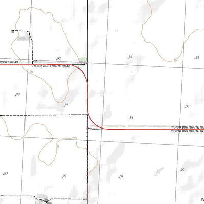 Getlost Maps Getlost Map 7226-2 ALBACUTYA Victoria Topographic Map V16b 1:25,000 digital map