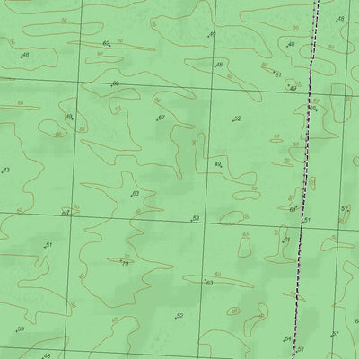 Getlost Maps Getlost Map 7228-1 GOONEGUL Victoria Topographic Map V16b 1:25,000 digital map