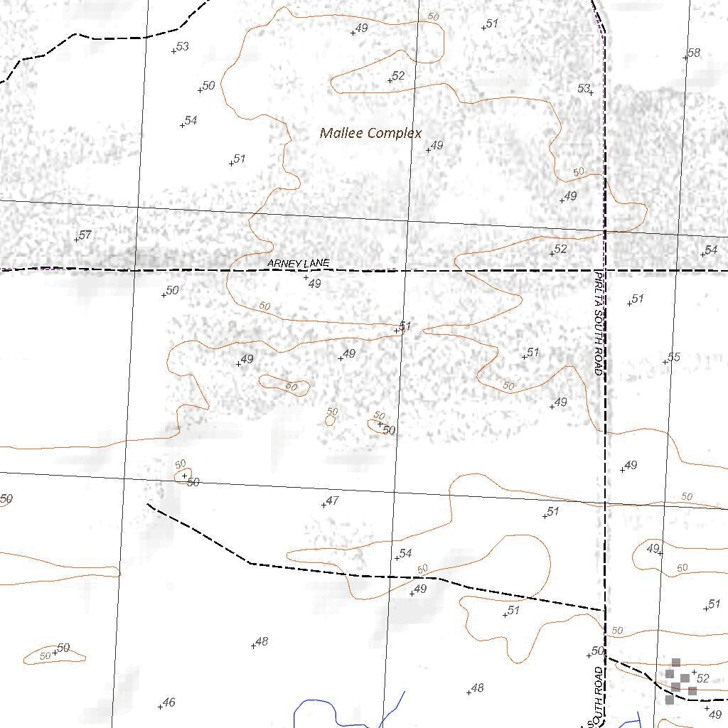 Getlost Map 7229-2 MERRINEE Victoria Topographic Map V16b 1:25,000 by ...