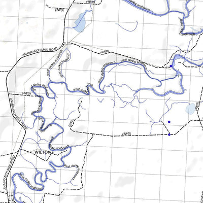Getlost Maps Getlost Map 7230 BUNNERUNGEE NSW Topographic Map V15 1:75,000 digital map