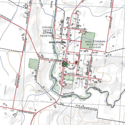 Getlost Maps Getlost Map 7321-1 HAWKESDALE Victoria Topographic Map V16b 1:25,000 digital map