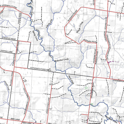 Getlost Maps Getlost Map 7321-7421 WARRNAMBOOL-MORTLAKE Victoria Topographic Map V16b 1:75,000 digital map