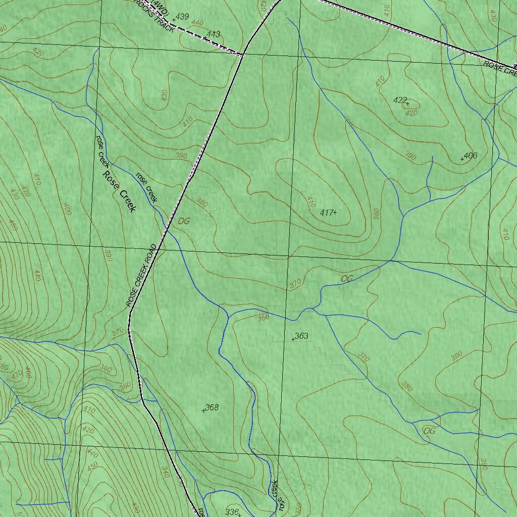 Getlost Map 7323-1 GRAMPIANS Victoria Topographic Map V16b 1:25,000 by ...