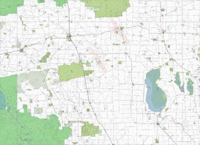 Getlost Maps Getlost Map 7327-7427 OUYEN-TYRRELL Victoria Topographic Map V16b 1:75,000 digital map