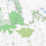 Getlost Maps Getlost Map 7328-7428 NOWINGI-ROBINVALE Victoria Topographic Map V16b 1:75,000 digital map