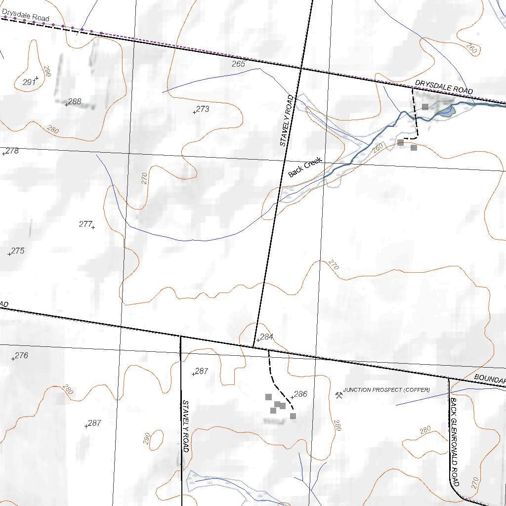 Getlost Map 7422-4 WILLAURA Victoria Topographic Map V16b 1:25,000 by ...