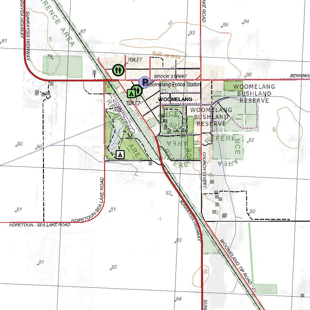 Getlost Map 7426-4 LASCELLES Victoria Topographic Map V16b 1:25,000 by ...