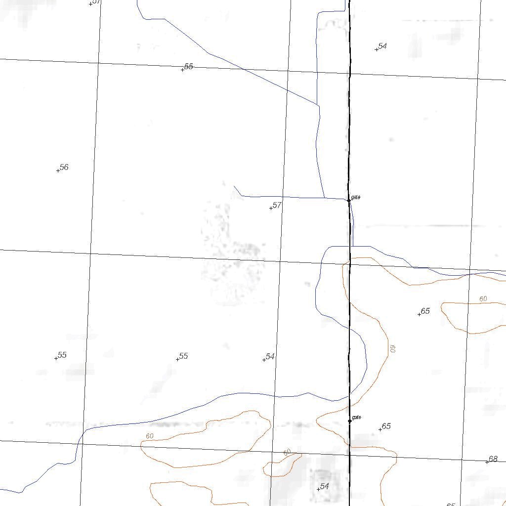 Getlost Map 7427-1 Manangatang Victoria Topographic Map V16b 1:25,000 