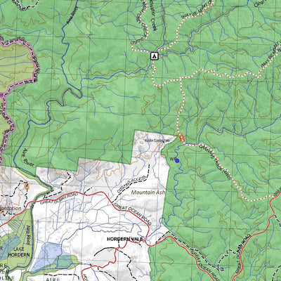 Getlost Map 7520-7620 PRINCETOWN-OTWAY Victoria Topographic Map V16b 1: ...