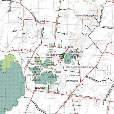 Getlost Map 7521-7621 CORANGAMITE-COLAC Victoria Topographic Map V16b 1 ...