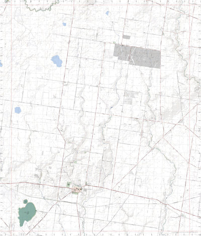 Getlost Maps Getlost Map 7522-2 LISMORE Victoria Topographic Map V16b 1:25,000 digital map