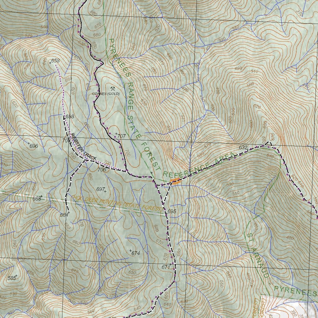 Getlost Map 7523-1 AVOCA Victoria Topographic Map V16b 1:25,000 by ...