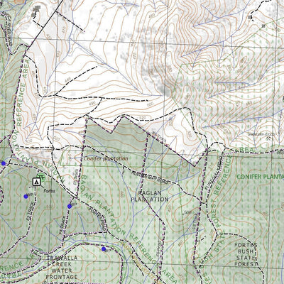 Getlost Maps Getlost Map 7523-2 BEAUFORT Victoria Topographic Map V16b 1:25,000 digital map