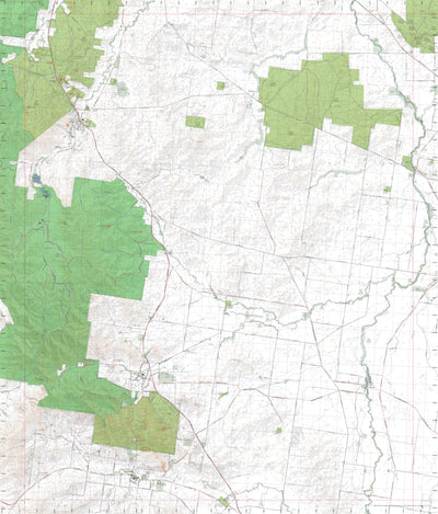 Getlost Maps Getlost Map 7524-2 REDBANK Victoria Topographic Map V16b 1:25,000 digital map