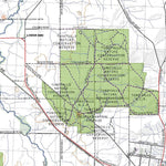 Getlost Maps Getlost Map 7524-7624 ST ARNAUD-DUNOLLY Victoria Topographic Map V16b 1:75,000 digital map