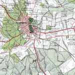 Getlost Maps Getlost Map 7524-7624 ST ARNAUD-DUNOLLY Victoria Topographic Map V16b 1:75,000 digital map