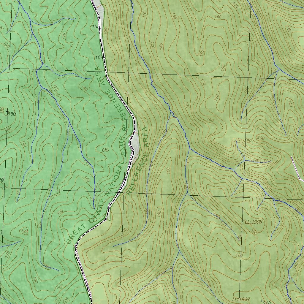 Getlost Map 75254-1 CHAPPLE Victoria Topographic Map V16b 1:25,000 by ...