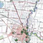 Getlost Maps Getlost Map 7527-7627 NYAH-SWAN HILL Victoria Topographic Map V16b 1:75,000 digital map