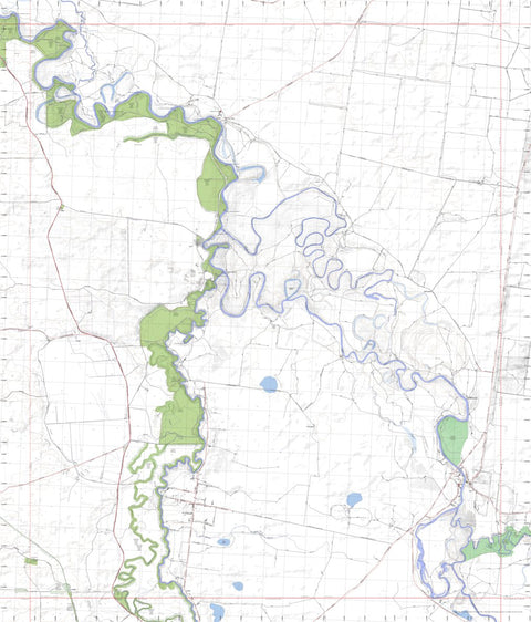 Getlost Maps Getlost Map 7528-2 WINDOMAL Victoria Topographic Map V16b 1:25,000 digital map
