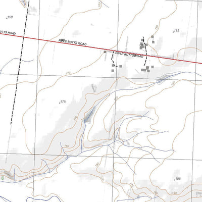 Getlost Maps Getlost Map 7621-2 DEANS MARSH Victoria Topographic Map V16b 1:25,000 digital map