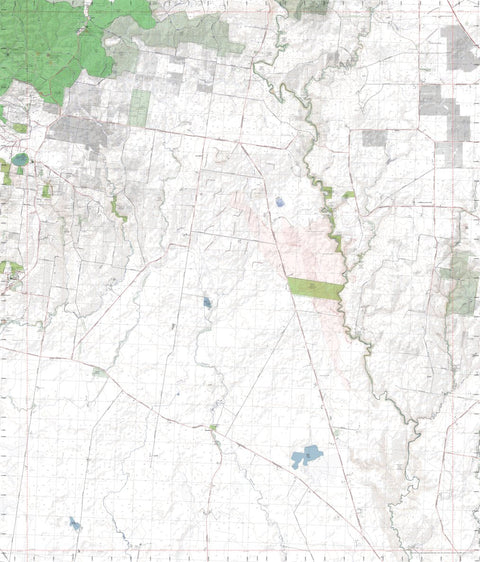 Getlost Maps Getlost Map 7622-2 MERCER Victoria Topographic Map V16b 1:25,000 digital map