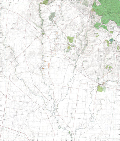 Getlost Maps Getlost Map 7622-3 ROKEWOOD Victoria Topographic Map V16b 1:25,000 digital map