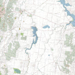 Getlost Maps Getlost Map 7623-1 CAMPBELLTOWN Victoria Topographic Map V16b 1:25,000 digital map