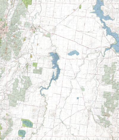 Getlost Maps Getlost Map 7623-1 CAMPBELLTOWN Victoria Topographic Map V16b 1:25,000 digital map
