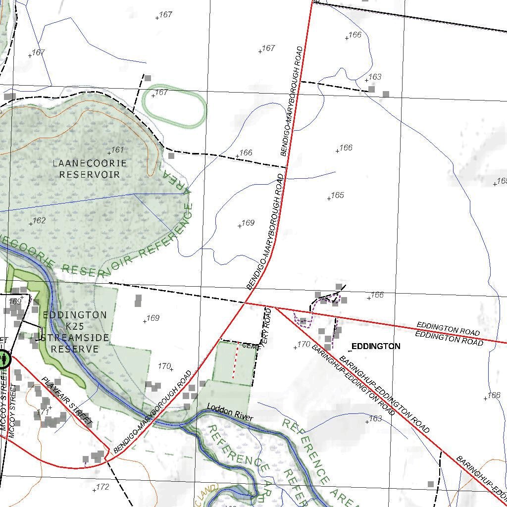 Getlost Map 7624-2 LAANECOORIE Victoria Topographic Map V16b 1:25,000 ...