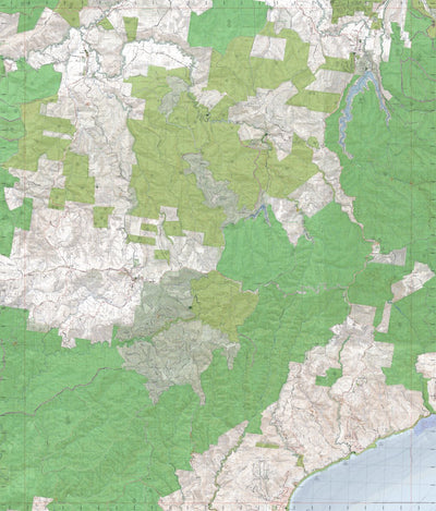 Getlost Maps Getlost Map 76254-4 BEECH FOREST Victoria Topographic Map V16b 1:25,000 digital map