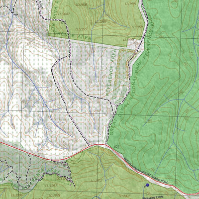 Getlost Maps Getlost Map 76254-4 BEECH FOREST Victoria Topographic Map V16b 1:25,000 digital map