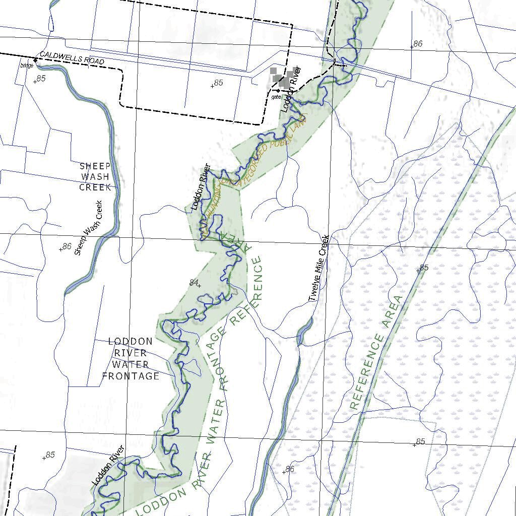 Getlost Map 7626-2 TRAGOWEL Victoria Topographic Map V16b 1:25,000 by ...